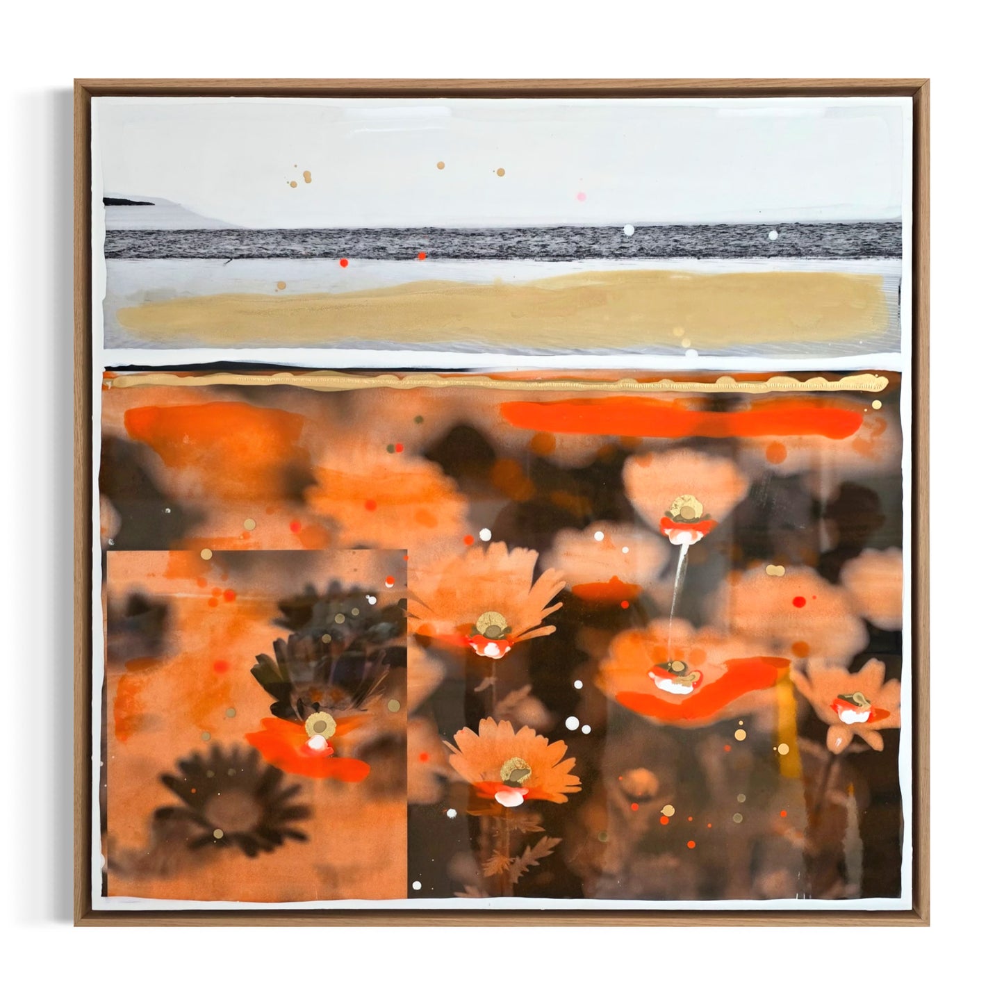 Where the flowers meet the sea