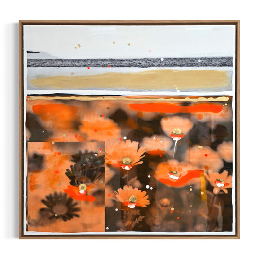 Where the flowers meet the sea